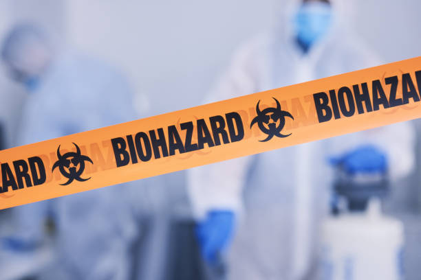 Professional Drug Lab Cleanup technician working in Manvel, TX